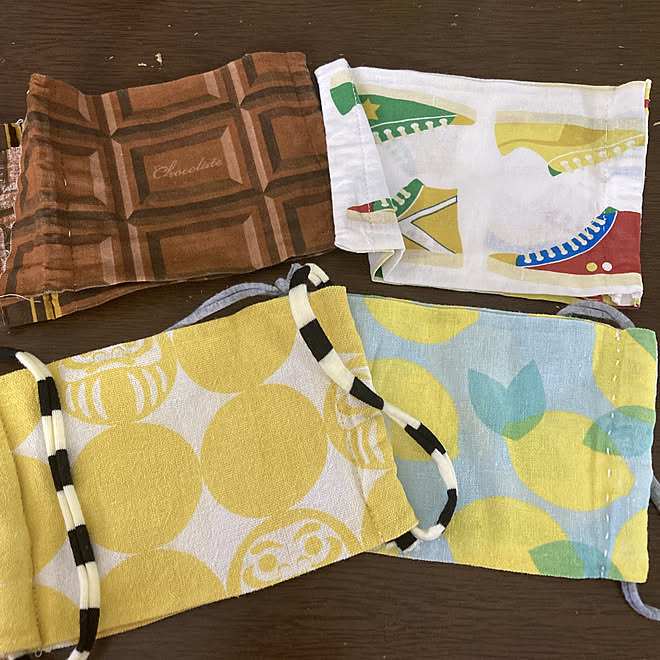 手ぬぐい ハンドメイド セリア メルちゃんアイテム ダイソー などのインテリア実例 22 02 10 13 17 43 Roomclip ルームクリップ