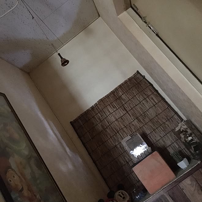 玄関 入り口 アジアンインテリア アジアンリゾート バリリゾート リメイクシート木目調 などのインテリア実例 17 06 01 17 40 13 Roomclip ルームクリップ