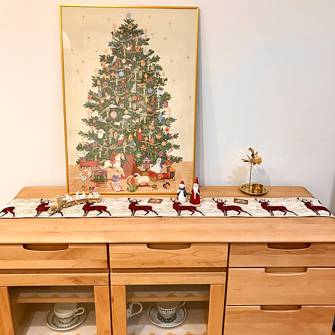クリスマス/IKEA/ニトリ/3COINS/棚のインテリア実例 - 2019-11-23 02:46:09