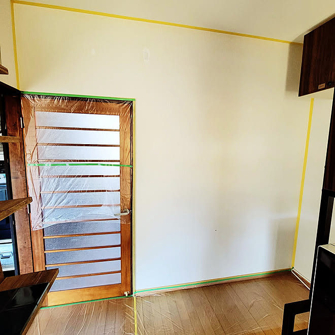 キッチン Diy ペイント アトムハウスペイント フリーコート などのインテリア実例 22 02 27 18 31 48 Roomclip ルームクリップ