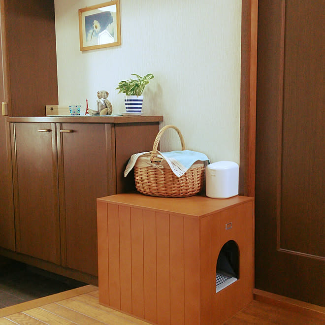 玄関 入り口 築年以上 愛猫 猫トイレカバー ベルメゾンのインテリア実例 18 09 25 01 59 36 Roomclip ルームクリップ 玄関 入り口 築年以上 愛猫 猫トイレカバー ベルメゾンのインテリア実例 18 09 25 01 59 36 Roomclip ルームクリップ