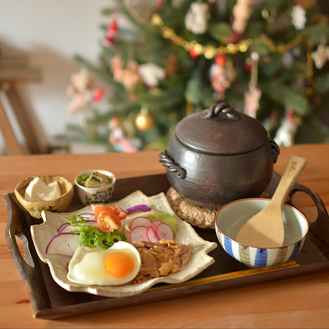 シンプルな暮らし おうちごはん 丁寧に暮らす キッチン雑貨 炊飯土鍋 などのインテリア実例 19 11 11 16 25 08 Roomclip ルームクリップ