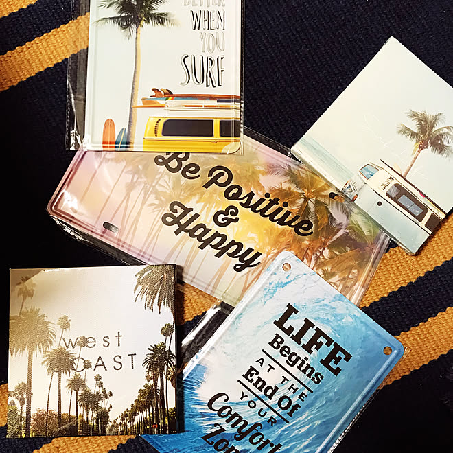 5 28 西海岸インテリア ブルーが好き 海を感じるインテリア キャンドゥ などのインテリア実例 05 28 23 31 11 Roomclip ルームクリップ