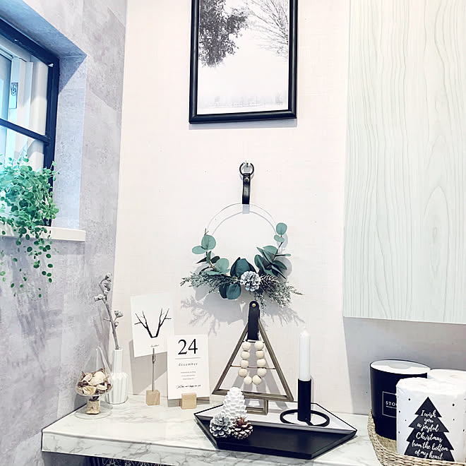 キャンドゥ トイレットペーパーカバー/コメントお気遣いなく♡/インスタやってます→yur2106/wood取り入れ隊/フォローすごく嬉しいです♡...などのインテリア実例 - 2019-11-10 21:56:47