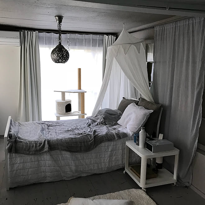 ベッド周り 8 12 18 Francfrancベッドカバー ベッドルーム Francfranc などのインテリア実例 18 08 13 06 56 43 Roomclip ルームクリップ