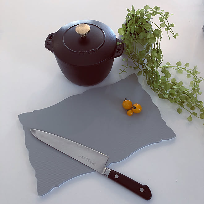 Francfranc カッティングボード まな板 キッチンのインテリア実例 21 01 29 12 55 39 Roomclip ルームクリップ