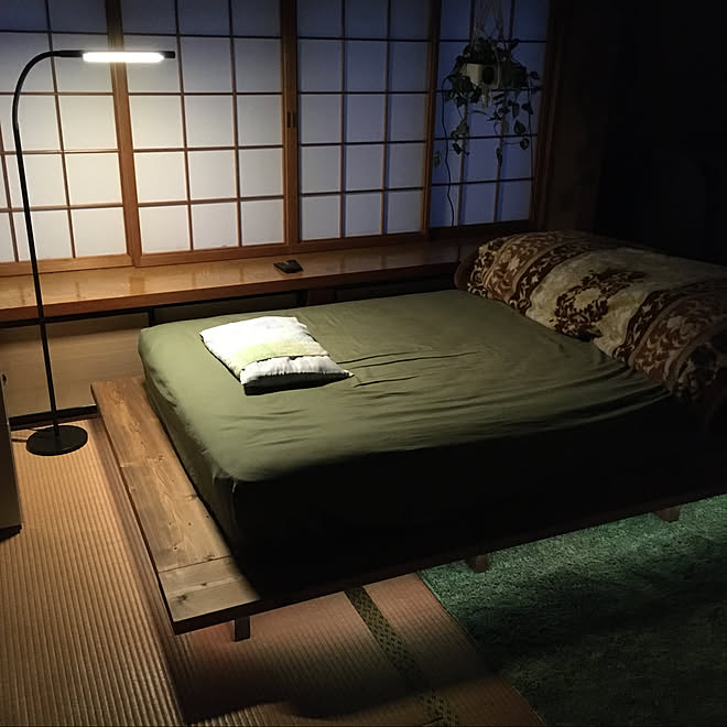 和室 Diy ホテルライク 和モダンインテリア プロジェクターのある部屋 などのインテリア実例 10 04 18 19 44 Roomclip ルームクリップ