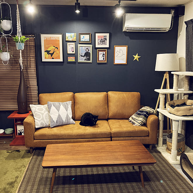 海外インテリア 壁紙diy スポットライト 照明 ダクトレール などのインテリア実例 22 02 28 48 48 Roomclip ルームクリップ