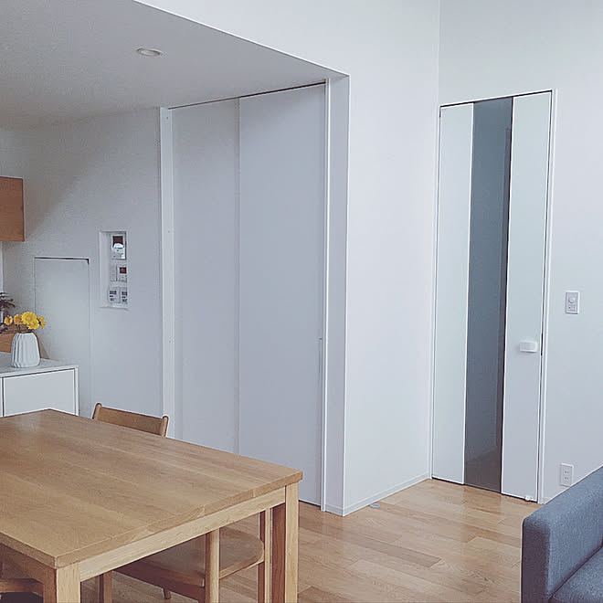 パナソニック建具/ニッチ/ホワイト建具/ベリティスプラス/ナラ無垢材&hellip;などのインテリア実例 20190507 104007