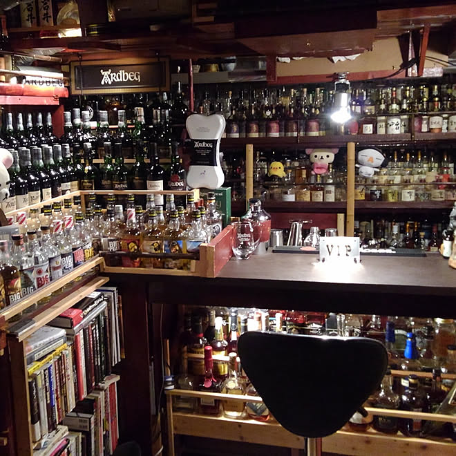 一人暮らし バックバー ホームバーのある暮らし 至福の時間 ホームバー などのインテリア実例 2020 03 19 21 53 56 Roomclip ルームクリップ