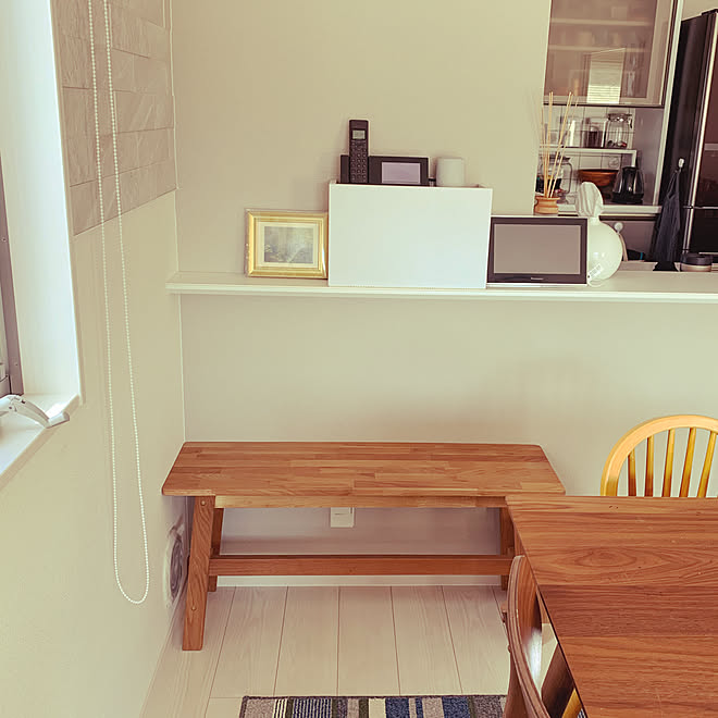 かばん置き場 ベンチ 一戸建て 子どもと暮らす こたつのある部屋 などのインテリア実例 01 19 11 09 26 Roomclip ルームクリップ