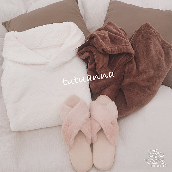 チュチュアンナ おうち時間 Tutuanna モコモコ ルームウェア などのインテリア実例 22 11 21 48 02 Roomclip ルームクリップ