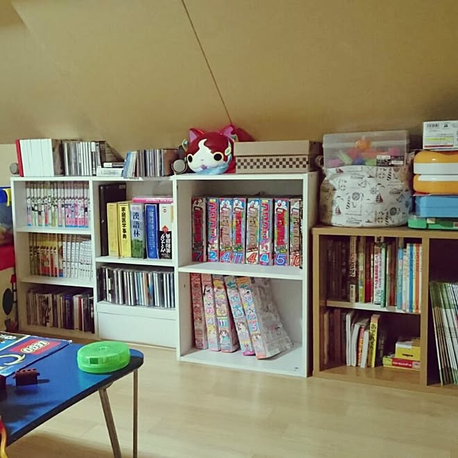棚 屋根裏部屋 漫画喫茶 おもちゃ部屋 こども用 などのインテリア実例 17 06 14 05 37 34 Roomclip ルームクリップ 棚 屋根裏部屋 漫画喫茶 おもちゃ部屋 こども用 などのインテリア実例 17 06 14 05 37 34 Roomclip ルームクリップ
