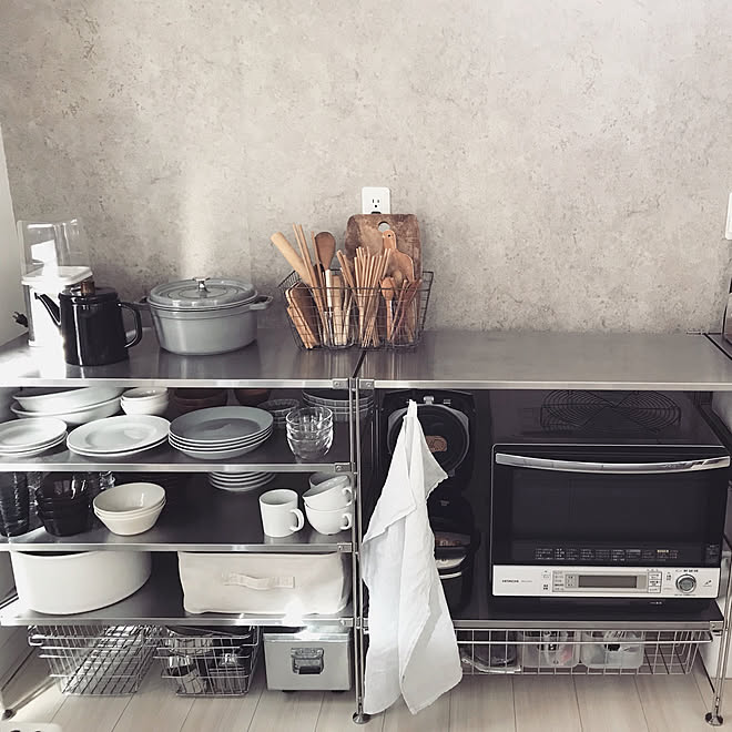 シンプルインテリア/壁紙屋本舗/コンクリート風壁紙/シール壁紙/コンクリート...などのインテリア実例 - 2020-01-21 22:48:26