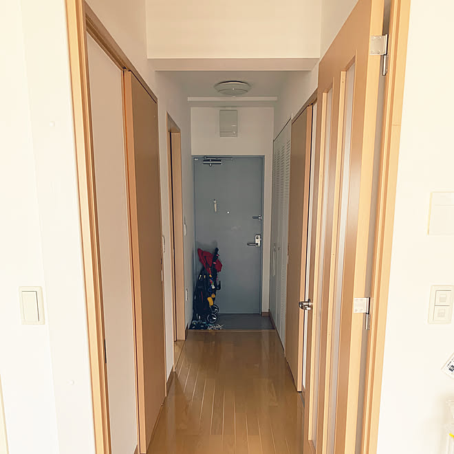 賃貸アパート こどもと暮らす 玄関 入り口のインテリア実例 05 26 08 42 14 Roomclip ルームクリップ