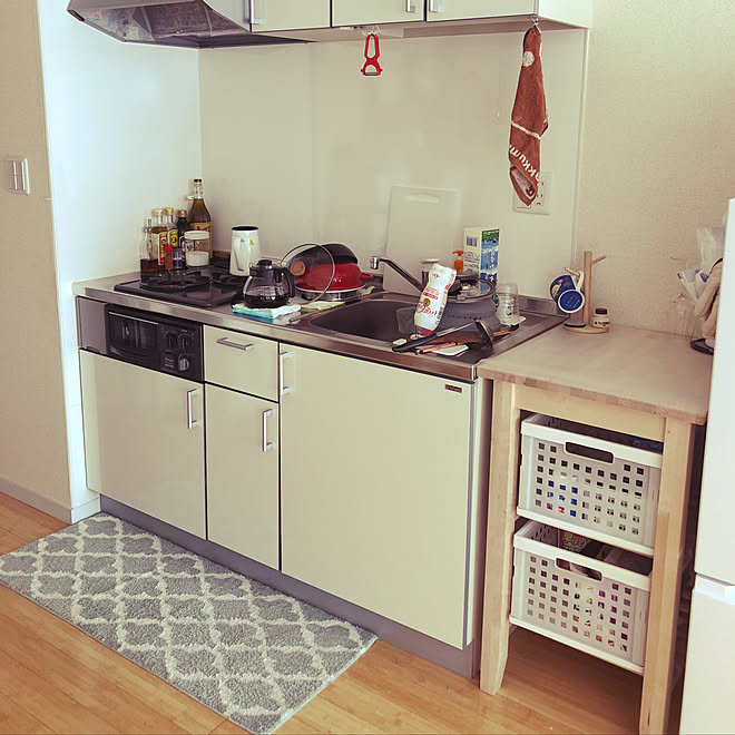 無印良品/IKEA/100均/一人暮らし/キッチンのインテリア実例 - 2019-11-17 09:22:38