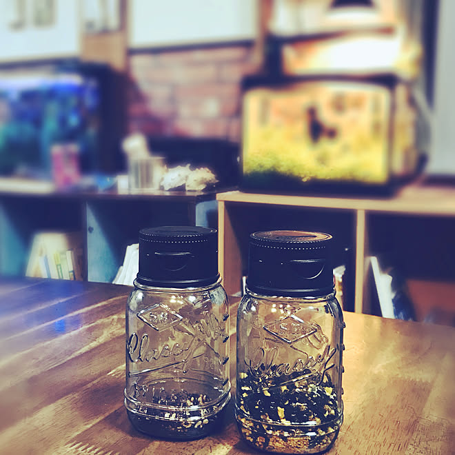 丁度いい大きさ セリア ふりかけ容器 キッチンのインテリア実例 22 01 25 21 45 08 Roomclip ルームクリップ