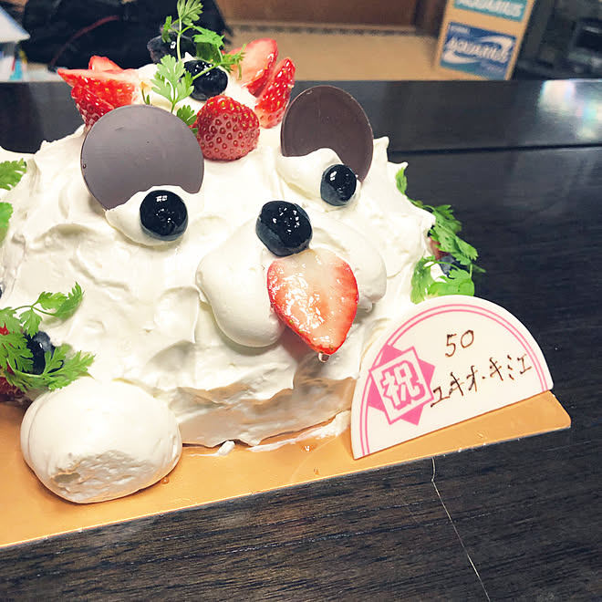 キッチン 不二家のケーキ 犬が好き 19 1 6のインテリア実例 19 01 06 23 59 17 Roomclip ルームクリップ