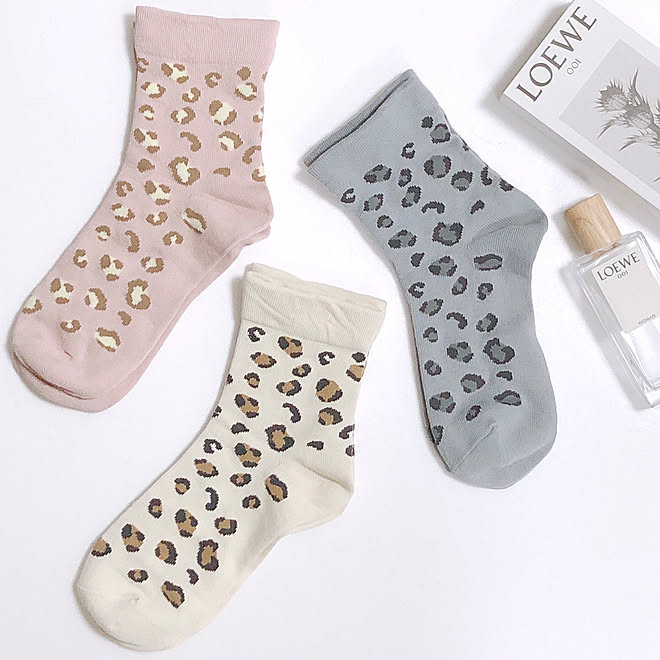 靴下 ヒョウ柄 レオパード柄 キャンドゥパトロール キャンドゥ新商品 などのインテリア実例 21 10 07 08 50 53 Roomclip ルームクリップ