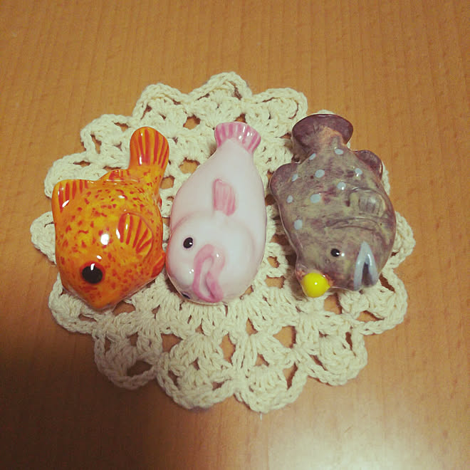 キッチン/深海魚/箸置きが好き♡/箸置きコレクション/箸置き集め