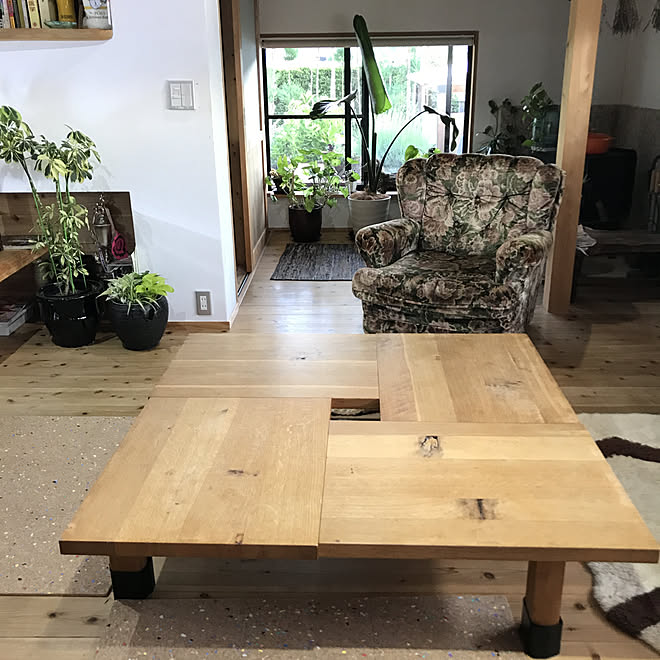 無垢の家具 和が落ち着く 田舎の風景 イベント参加します 納屋リノベーション などのインテリア実例 06 08 22 10 35 Roomclip ルームクリップ