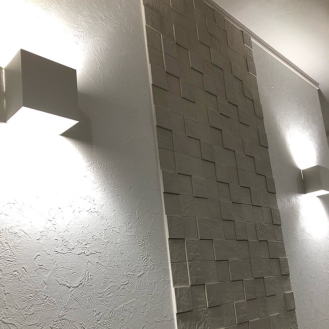 白の塗り壁クロス 玄関ホール Lixilエコカラット エコカラット Lixil などのインテリア実例 01 14 14 14 08 Roomclip ルームクリップ