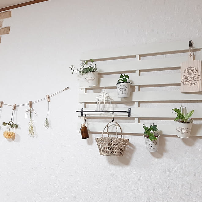 壁/天井/100均/すのこDIY/すのこ/Daiso&hellip;などのインテリア実例 20200608 195528