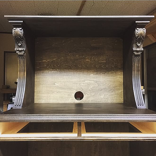 机/オーダー品/アンティーク調/DIY/IG→woodartist_hiko...などのインテリア実例 - 2015-07-02 03:25:33