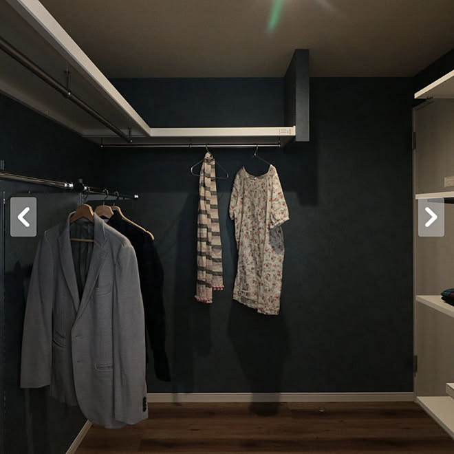 ベッド周り ウォークインクローゼット ホテルライクのインテリア実例 09 08 23 27 44 Roomclip ルームクリップ