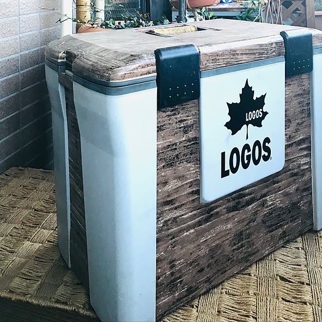 ダイソー ガーデニング Logos クーラーボックス 家の中でできる事 などのインテリア実例 04 01 05 52 52 Roomclip ルームクリップ