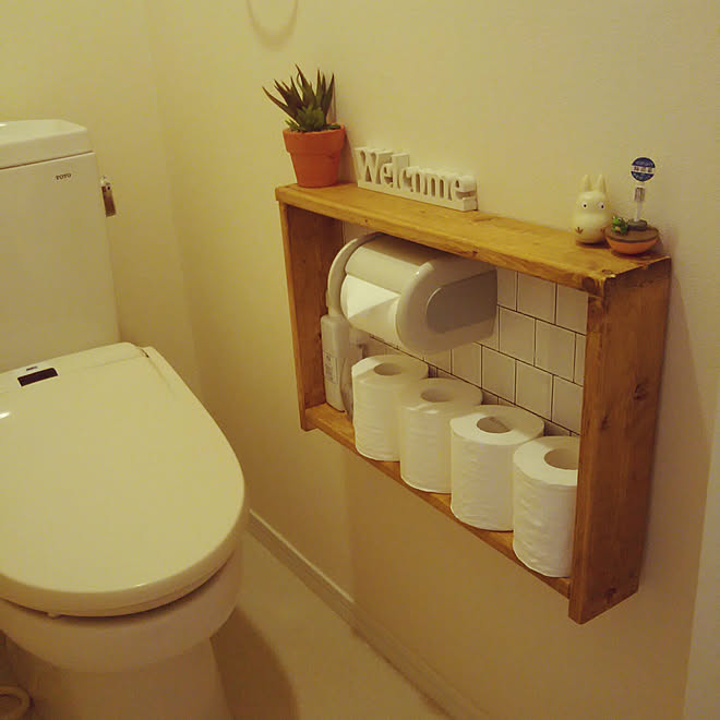 バス トイレ セリア Diy Diy棚 トイレットペーパーホルダー などのインテリア実例 18 08 24 17 44 48 Roomclip ルームクリップ バス トイレ セリア Diy Diy棚 トイレットペーパーホルダー などのインテリア実例 18 08 24 17 44 48 Roomclip ルームクリップ