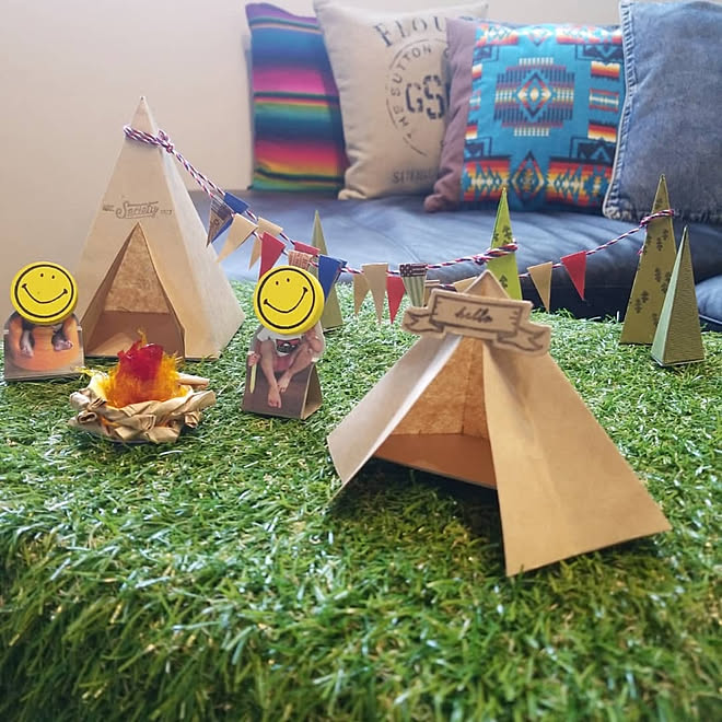 机 おうちアウトドア キャンプ ハンドメイド 工作 などのインテリア実例 06 02 09 26 36 Roomclip ルームクリップ