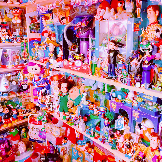棚 Toystory トイストーリー部 ディズニー フィギュア などの