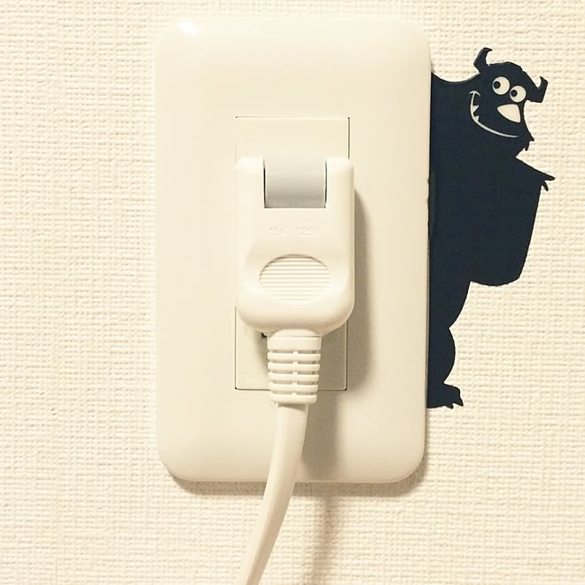 壁 天井 シール モンスターズインク ウォールステッカー 雑貨 などのインテリア実例 15 01 13 00 40 29 Roomclip ルームクリップ