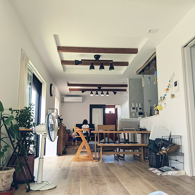 リビング タマホーム 和モダン 白い家 Tamahome などのインテリア実例 19 07 15 10 27 29 Roomclip ルームクリップ