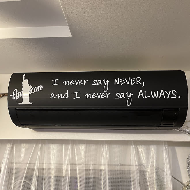 ウォールステッカー 男前 Diy モノトーン リビングのインテリア実例 22 02 25 21 39 59 Roomclip ルームクリップ