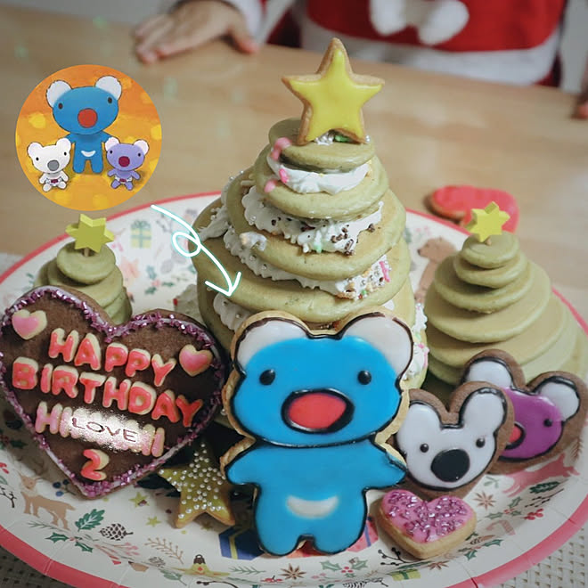 机 手作り こどものいる暮らし クリスマス 誕生日 などのインテリア実例 21 12 18 19 47 25 Roomclip ルームクリップ