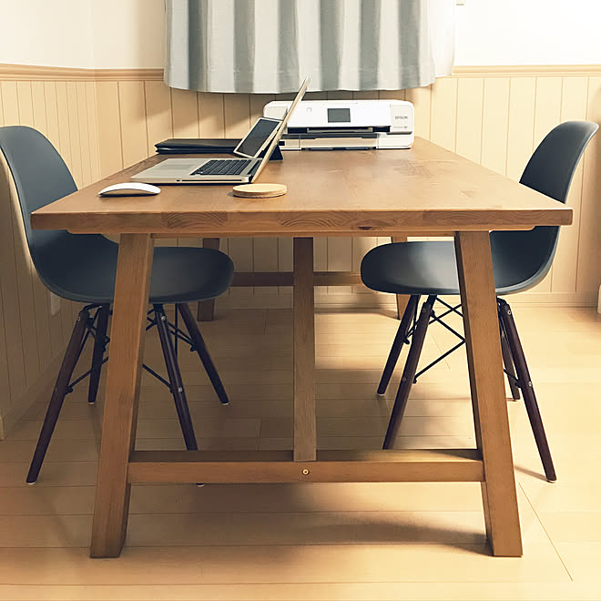 机/1LDK/Eames Chair/Eames/ダイニングテーブル&チェア...などのインテリア実例 - 2017-07-28 04:17:20