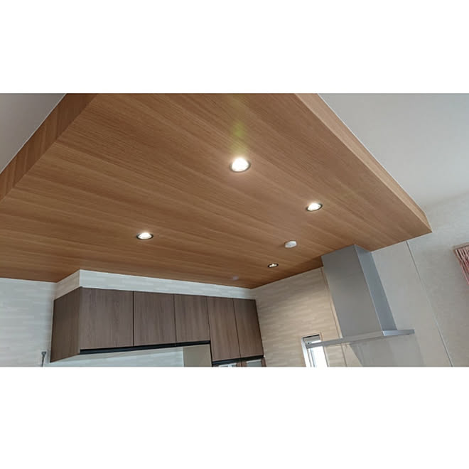 キッチン マイホーム記録 ナチュラル サンゲツ 折り下げ天井 などのインテリア実例 09 10 14 43 07 Roomclip ルームクリップ