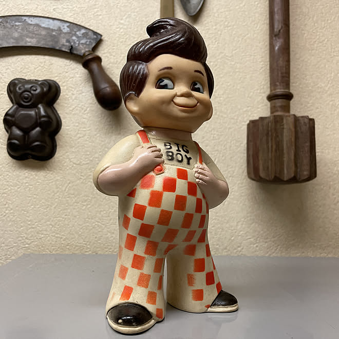 1970sキャラクターコインバンク ビッグボーイ アメリカンビンテージ いいね フォローに感謝です 沢山のかたがたに感謝です などのインテリア実例 21 03 14 04 33 02 Roomclip ルームクリップ