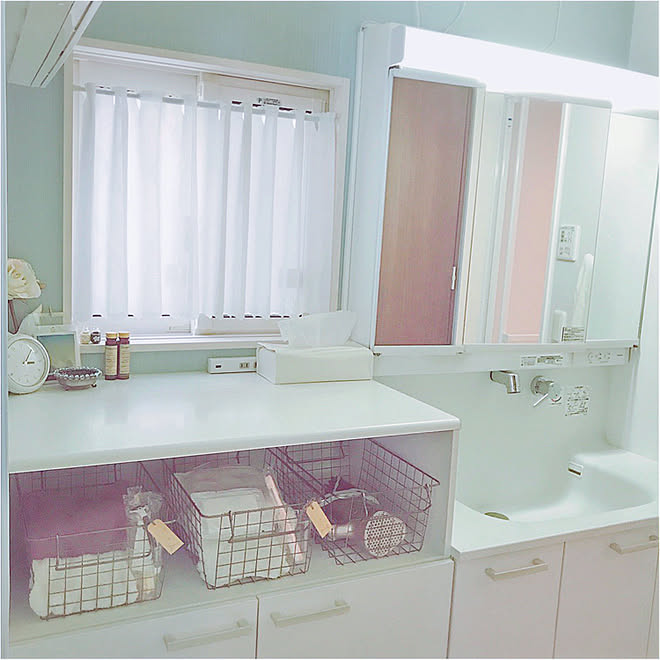 ミントグリーン 洗面所 脱衣所 おもてなし ドライヤー置き場 などのインテリア実例 03 18 56 31 Roomclip ルームクリップ ミントグリーン 洗面所 脱衣所 おもてなし ドライヤー置き場 などのインテリア実例 03 18 56 31 Roomclip ルームクリップ