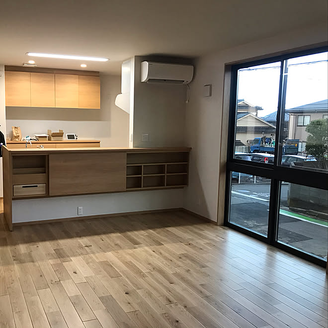 住友林業クレスト ナチュラル オーク ウッドタイル 木の家 などのインテリア実例 04 05 21 55 15 Roomclip ルームクリップ