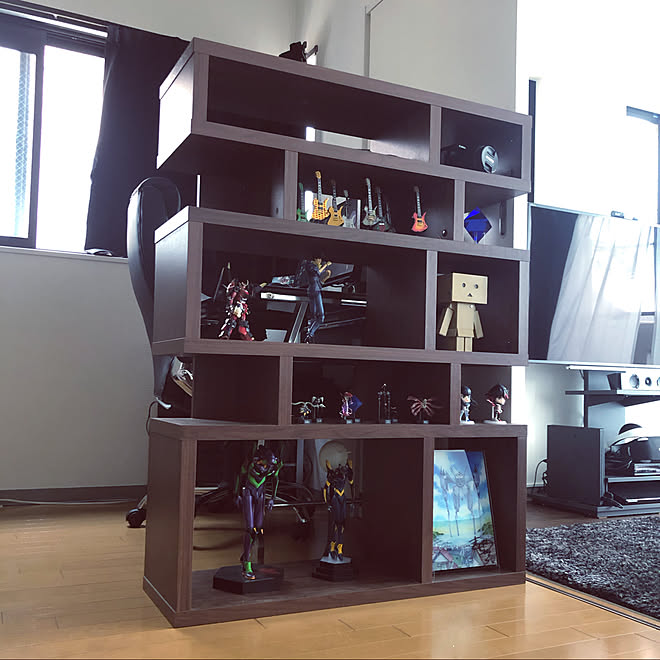 オタク棚/仕切り棚/オタク部屋/ディスプレイラック/ディスプレイ棚&hellip;などのインテリア実例 20200923 150925