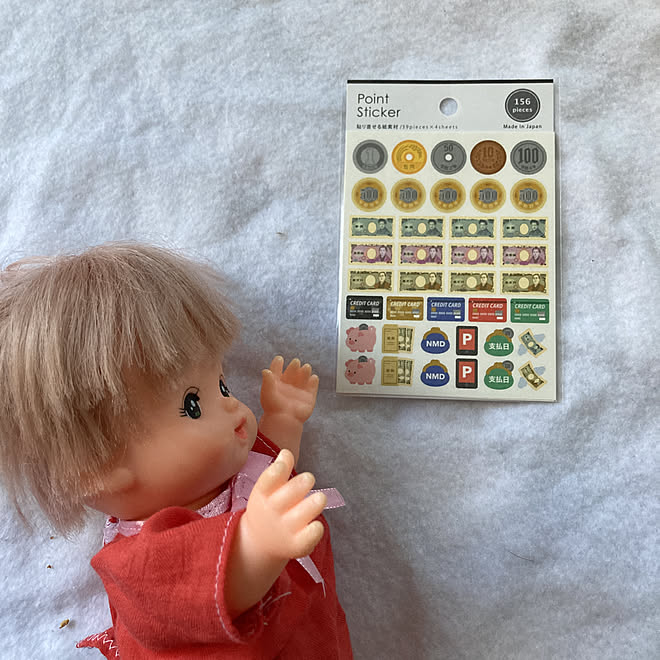 メルちゃん お金 シール 棚のインテリア実例 22 03 22 16 35 57 Roomclip ルームクリップ