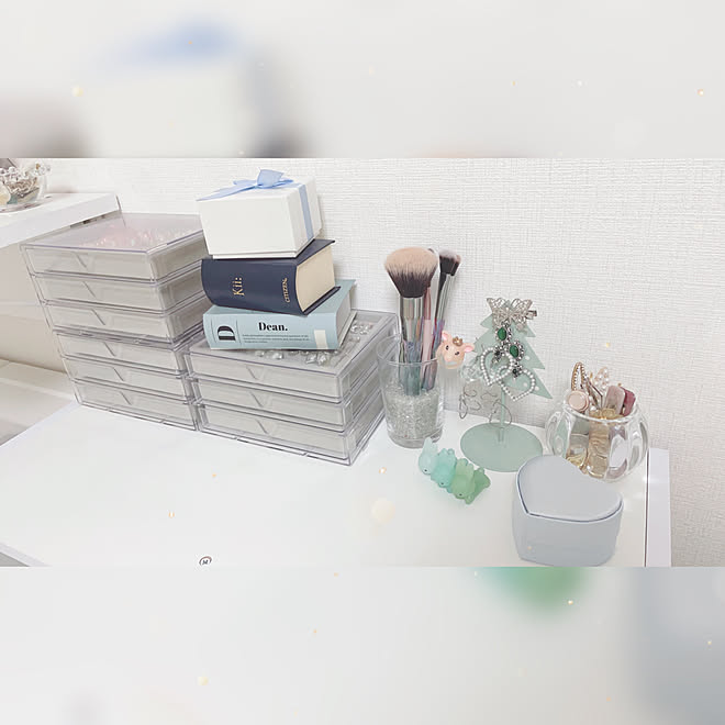 セリア雑貨 かわいいものが好き ミッフィーが好き ミッフィーテトラフィビッツ メイクブラシ収納 などのインテリア実例 21 03 18 10 39 Roomclip ルームクリップ