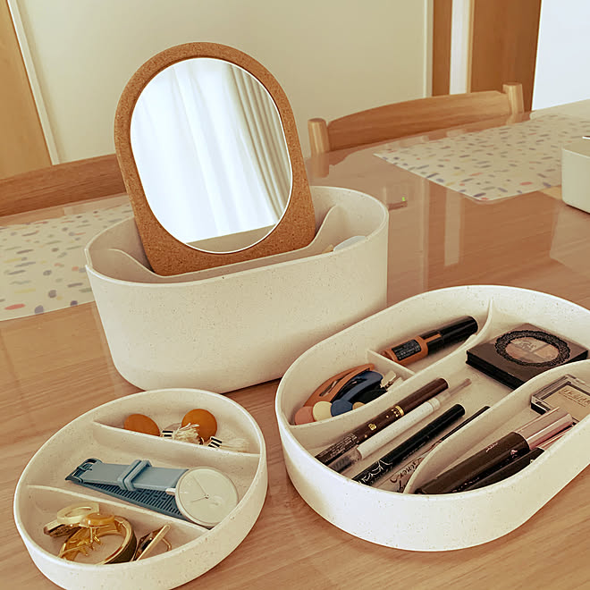 メイクボックス Ikea 北欧 マイホーム記録 こどものいる暮らし などのインテリア実例 21 01 06 22 41 02 Roomclip ルームクリップ