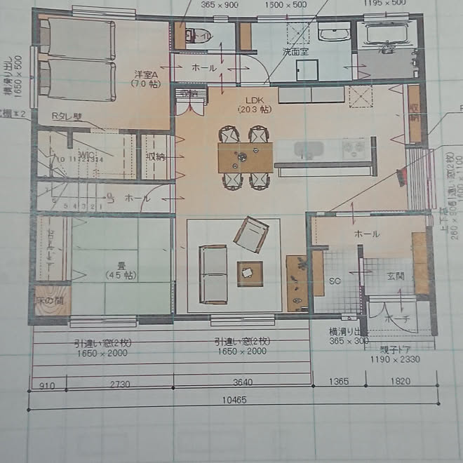 部屋全体 間取り 間取り図 図面相談中 明るさ大丈夫 などのインテリア実例 18 09 21 21 37 13 Roomclip ルームクリップ