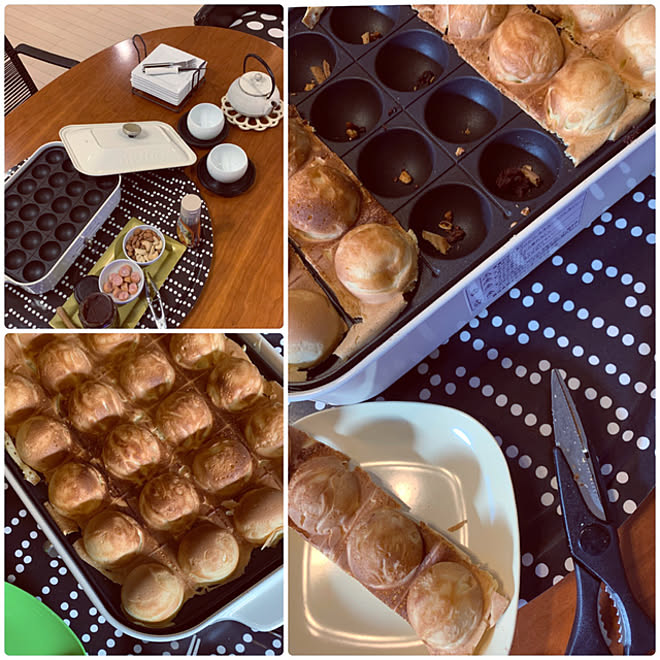 ブルーノ たこ焼きプレート ホットケーキミックスレシピ ホットケーキミックス リビングのインテリア実例 11 30 18 36 12 Roomclip ルームクリップ