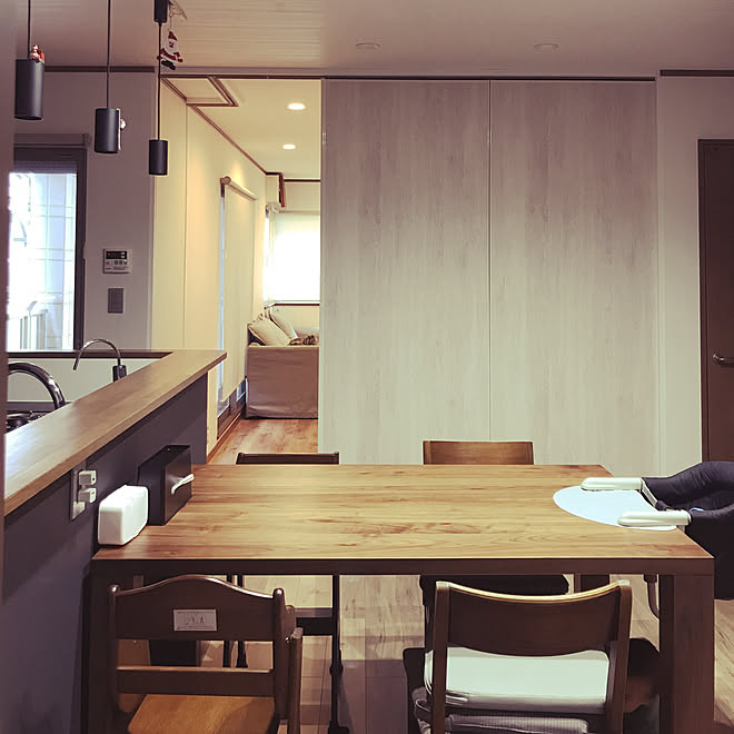 部屋全体 リビングダイニング リビング 間仕切り フリーウォール などのインテリア実例 18 12 10 12 33 26 Roomclip ルームクリップ