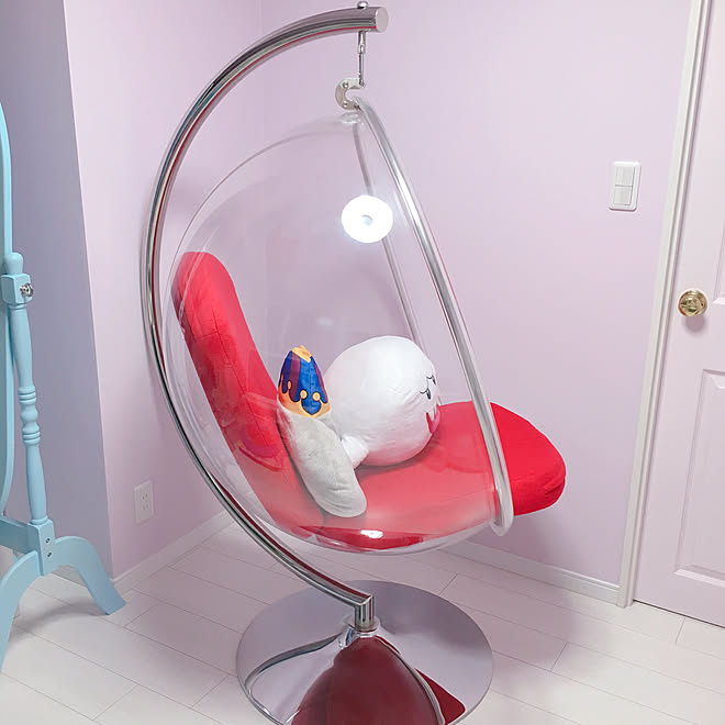 椅子 ソファ デザイナーズチェア バブルチェア デザイナーズ家具 などのインテリア実例 19 06 09 11 17 42 Roomclip ルームクリップ